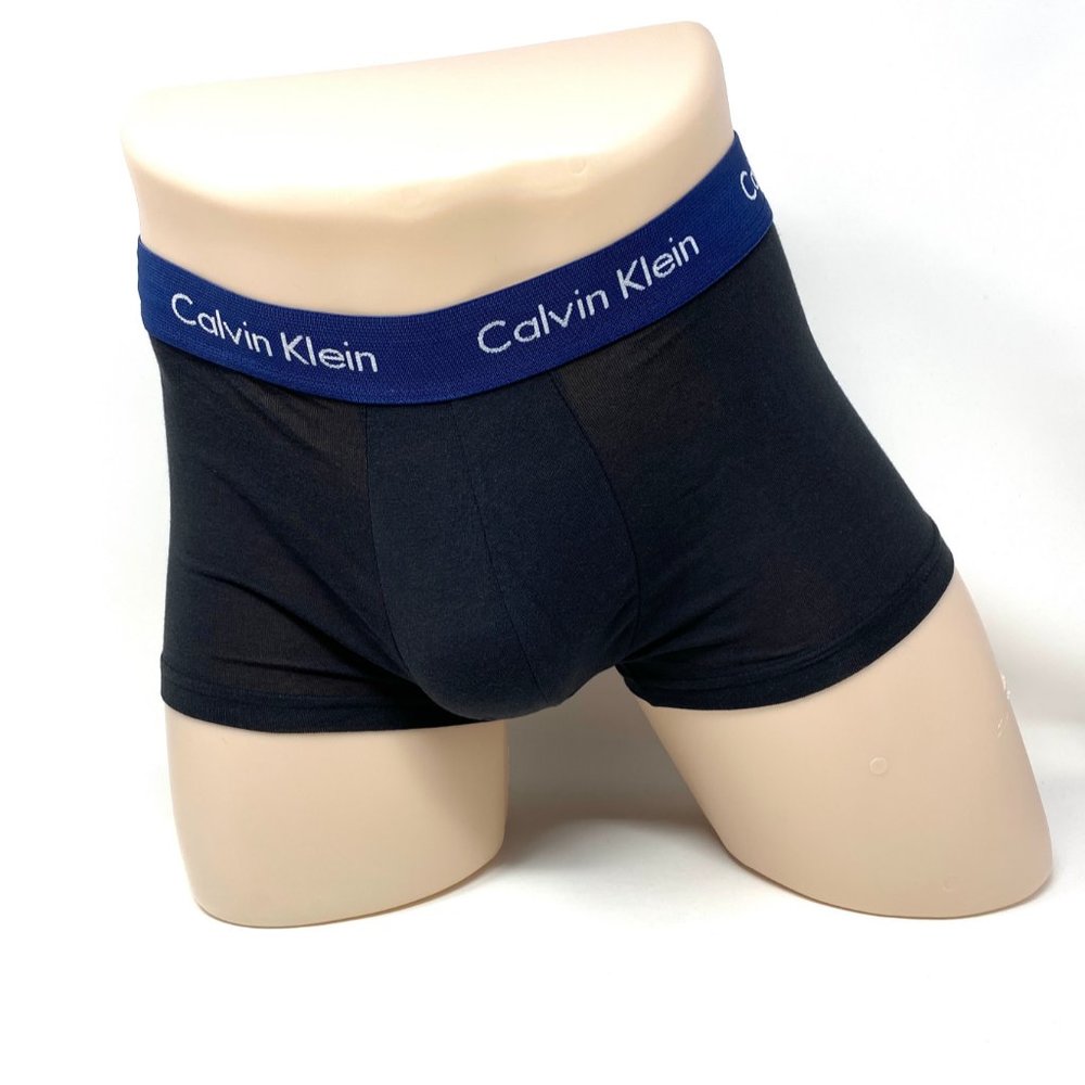 💖MEGA SALE💖Calvin Klein Men 3 Pack Soft Cotton Stretch Trunk Black NU2664916 - Picture 5 of 8